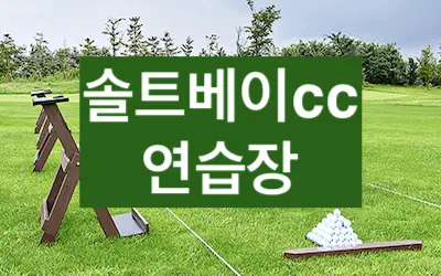 솔트베이cc 연습장